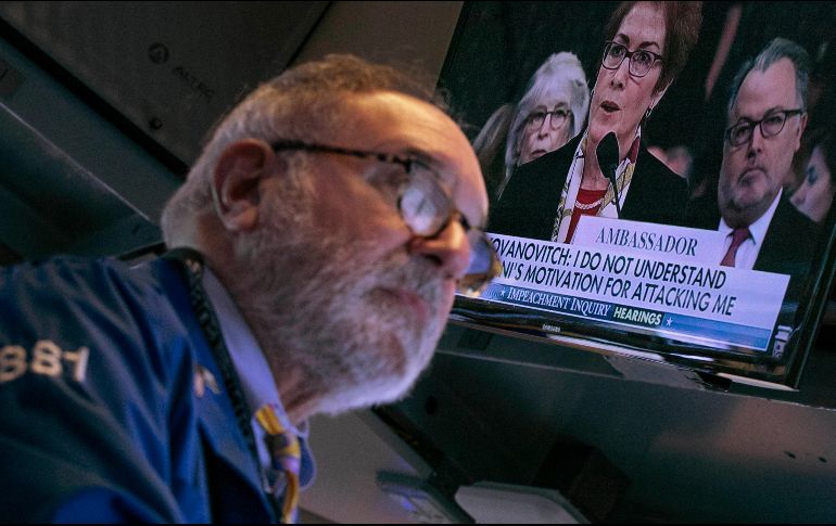 El NYSE Composite se ubica en 13 mil 435.66 unidades. AP / R. Drew