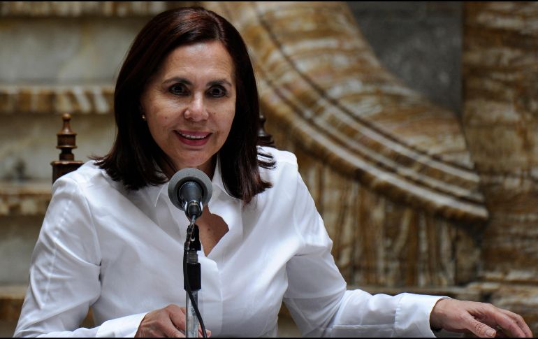 ''Se les dará un plazo para que abandone el país, por haberse involucrado en asuntos internos del Estado'', dijo la jefa de la diplomacia. AFP / J. Bernal