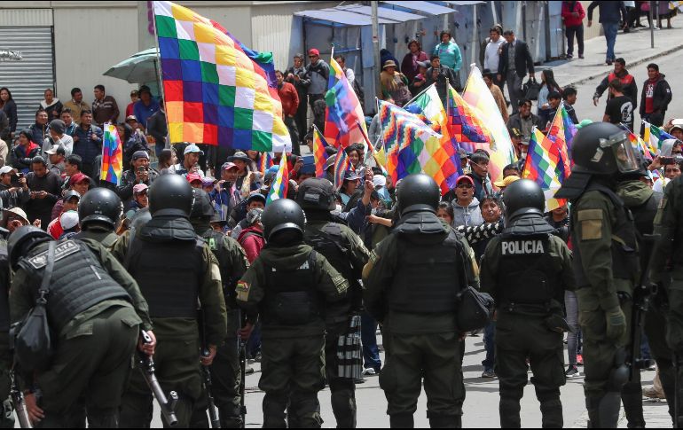 En el marco de los disturbios ya han muerto 18 personas y 542 han resultado heridas. EFE / M. Alipaz