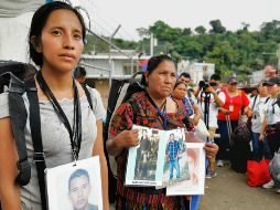 Uno de los propósitos de esta movilización es enlazar a las organizaciones de familiares, madres en particular, que comparten la lucha por encontrar a sus seres queridos y reunir a sus familias. NOTIMEX