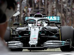 El ahora hexacampeón del mundo completó su mejor vuelta con un tiempo de 1:08.320. EFE / S. Moreira