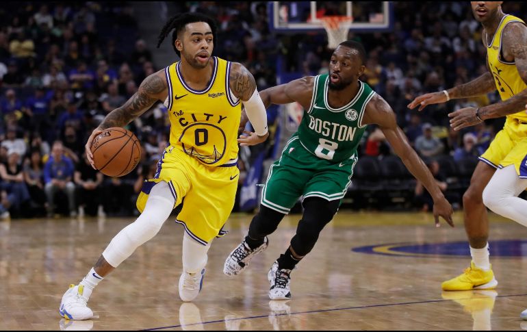 Russell se lastimó el viernes pasado durante la derrota local por 105-100 ante los Celtics de Boston. AP/B. Nargot