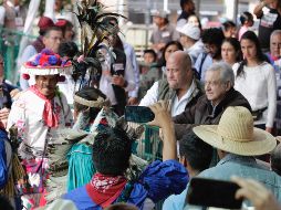 El Presidente López Obrador dijo que no guarda diferencias con el gobernador Enrique Alfaro. “Imagínense si cada quien agarra su rumbo. Si nos peleamos, quien pierde es el pueblo”, afirmó. NOTIMEX/A. Guzmán