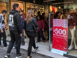 Autoridades estiman que en esta edición del “Buen Fin” las ventas crecerán un cinco por ciento. NTX / G. Durán