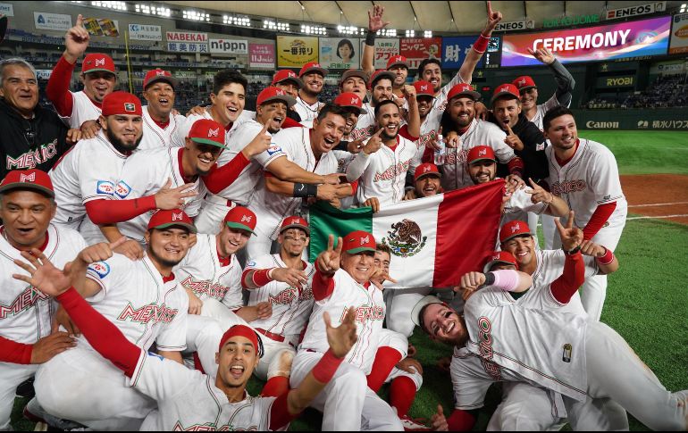 Los peloteros de la Selección Mexicana por primera vez participará en el torneo olímpico. TWITTER / @MexicoBeis