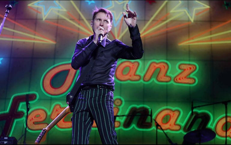 Franz Ferdinand. Luego de presentarse en Guadalajara, los originarios del Reino Unido aterrizaron con fuerza en el Corona Capital. SUN/G. Espinosa