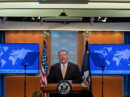 Pompeo aseguró también que el actual gobierno estadounidense no considera ilegales los asentamientos de Israel en Cisjordania. EFE/E. Lesser