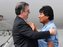 El gobierno de México ofreció asilo político a Evo Morales. AFP