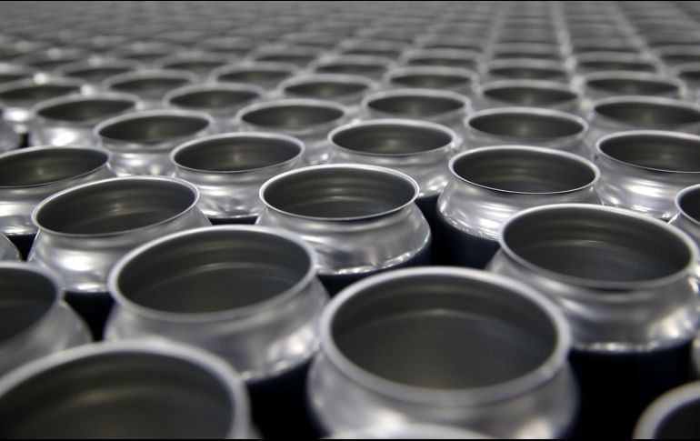 La importación de discos de aluminio subió 62.9% a agosto, el dato más alto en tres años. AFP/Archivo