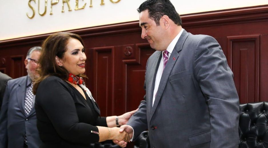 La magistrada se dice satisfecha de finalmente asumir el cargo para el que fue designada desde septiembre de 2017. EL INFORMADOR/ R. Rivas