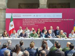 Segunda Reunión de Conferencias de Secretarios de Seguridad Pública, del Sistema Penitenciario y de Seguridad Pública Municipal, Zona Occidente. EL INFORMADOR / S. Blanco