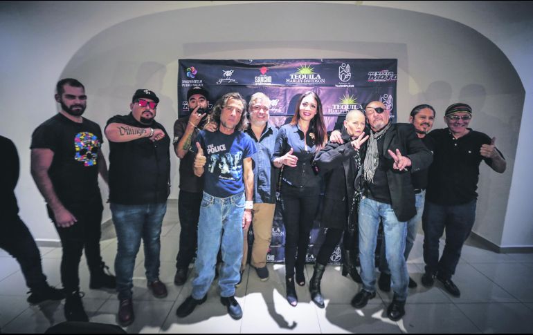 Organizadores y talento de “La Generala Bike Fest”. EL INFORMADOR / F. Atilano