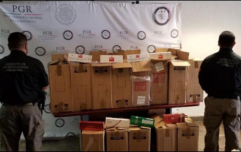 Lo asegurado fue puesto a disposición del Ministerio Público Federal, que inició con una carpeta de investigación por este asunto. ESPECIALES/