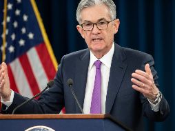 Jerome Powell, presidente de la Fed, ha tenido algunos roces con Trump debido a sus políticas monetarias. AFP/ARCHIVO