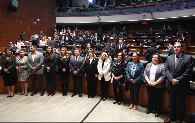 Loretta Ortiz sumó 95 votos a favor y 13 en contra, mientras que Verónica de Gyvés obtuvo 94 votos a favor, 17 en contra y una abstención. TWITTER/@PerezAstorgaE