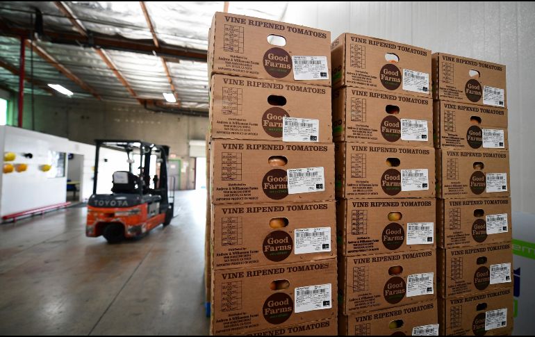 La OCDE prevé una desaceleración en las exportaciones de México por condiciones globales menos favorables, especialmente en Estados Unidos. AFP/ARCHIVO