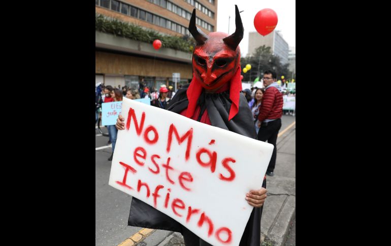 En Bogotá. AP/F. Vergara