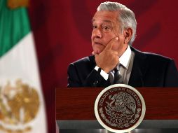 El titular del Ejecutivo federal afirma que el llamado T-MEC no debe ser rehén de las diferencias políticas electorales entre partidos políticos. EFE / M. Guzmán