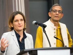Esther Duflo es la segunda mujer que recibe el Nobel de Economía y la ganadora más joven de la historia. GETTY IMAGES