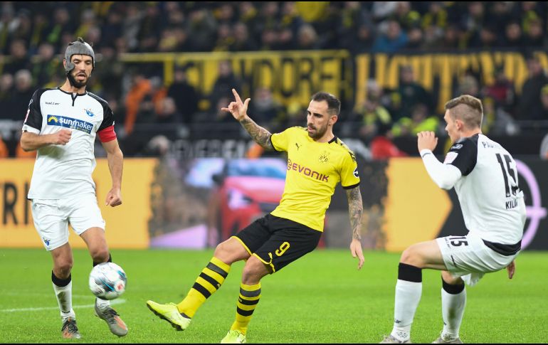 Paderborn estuvo apunto de generar una gran sorpresa en Alemania. EFE / D. Hecker