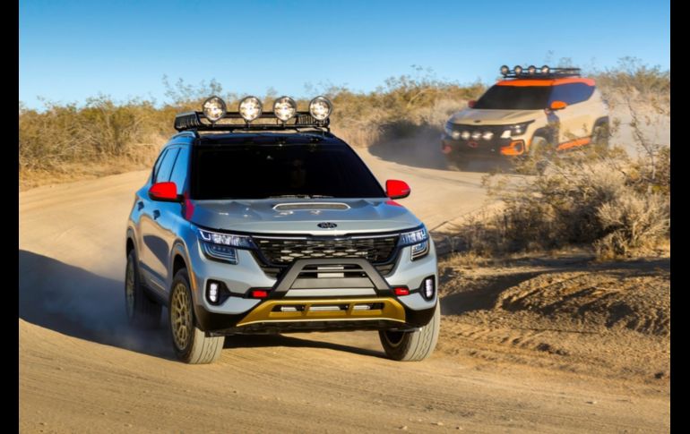 Todavía no se presenta y el Kia Seltos ya muestra una cara más desinhibida