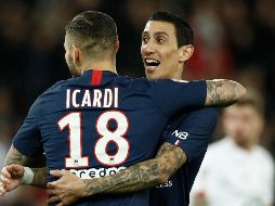 Los argentino llevaron al PSG a obtener su décima primera victoria de la temporada. EFE / Y. Valat