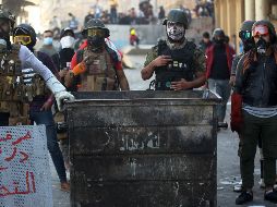 Desde el inicio de las manifestaciones han muerto 300 personas. AFP/A. Al-Rubaye
