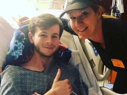 El joven intérprete fue arrojado por su caballo, pero afortunadamente llevaba casco y se encuentra en recuperación. Instagram / @ginaannr