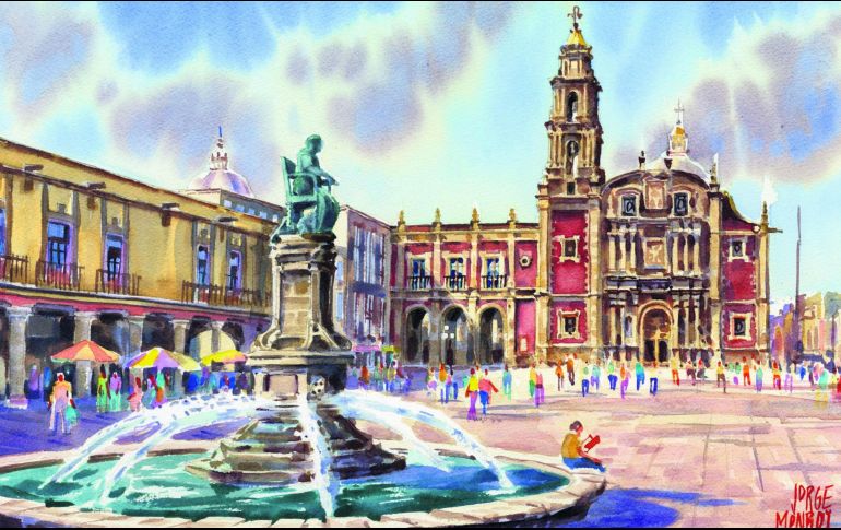 Caminar por sus plazas, calles, templos y avenidas es sumergirse en los mitos de nuestro país. ESPECIAL / J. Monroy