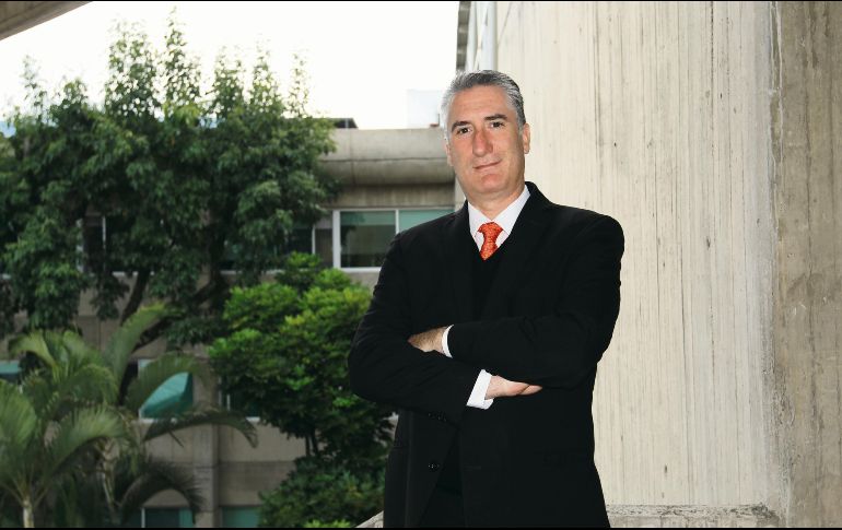 Reencuentro. Rafael Villegas es actualmente el director de la Escuela de Comunicación de la Universidad Panamericana Campus Guadalajara y comparte cómo ha sido volver a recordar su etapa en la administración de Plaza del Sol. EL INFORMADOR / E. Barrera