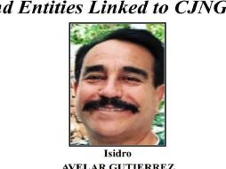 En la audiencia el juez también calificó de legal la detención de Isidro Avelar, ocurrida este viernes. ESPECIAL / U.S. Department of the Treasury