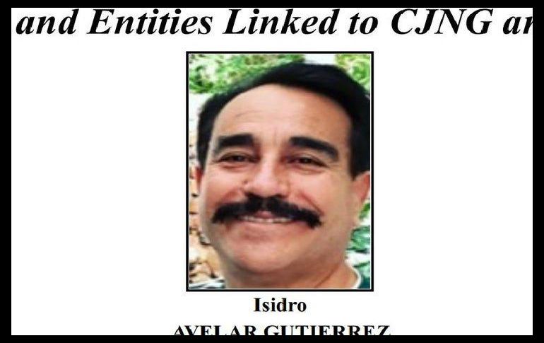 En la audiencia el juez también calificó de legal la detención de Isidro Avelar, ocurrida este viernes. ESPECIAL / U.S. Department of the Treasury