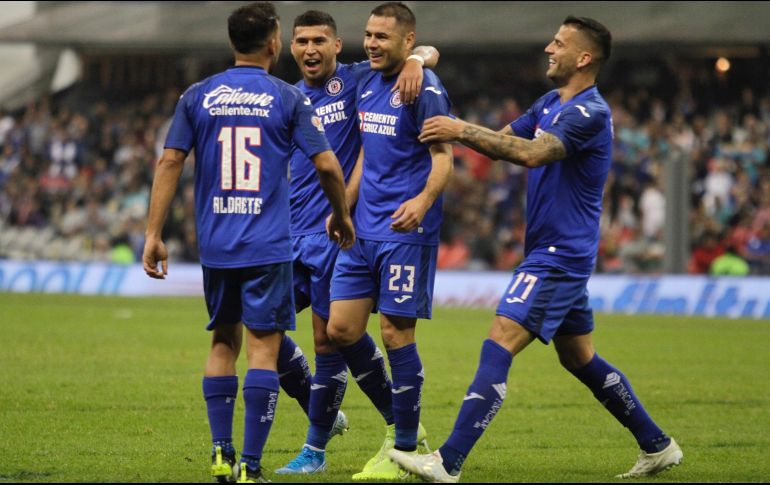 La Máquina fluyó en su juego y logró regalarle a la afición un buen partido. NTX/A. Guzmán