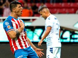 El delantero rojiblanco suma doce dianas y está empatado con Mauro Quiroga de Necaxa. AFP