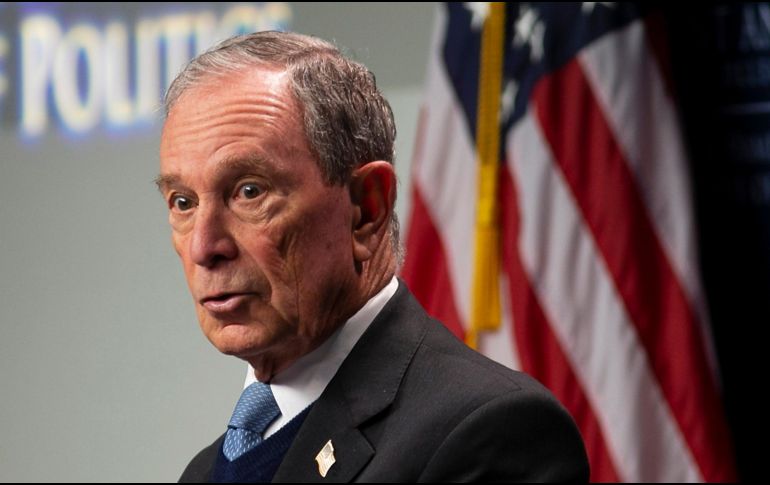 Bloomberg prevé lanzar una amplia campaña publicitaria en estados clave del país. EFE / CJ. Gunther