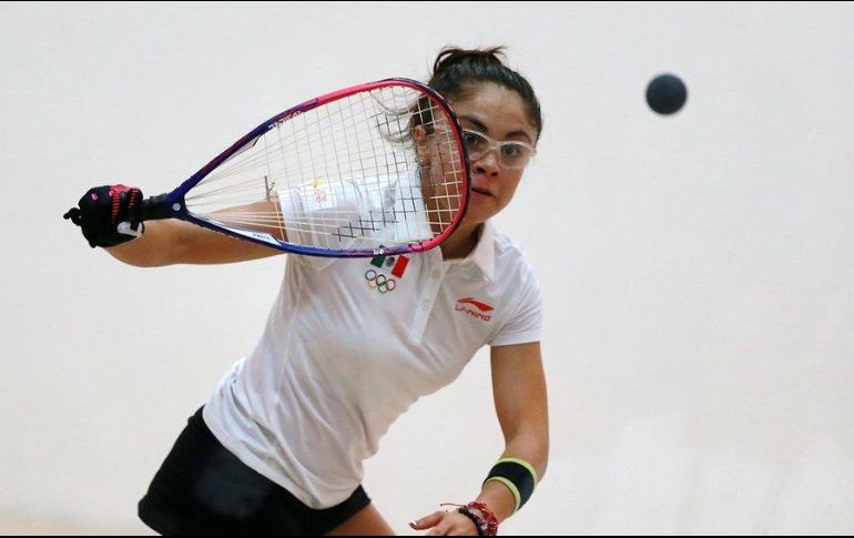 Para llegar a su título 101, Longoria  (foto) derrotó a Carla Muñoz, Cristina, Alexandra Herrera y a Montserrat Mejía. TWITTER / @CONADE