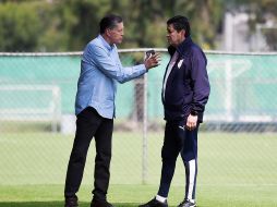 Tena y Peláez trabajarán de la mano en Chivas para el Clausura 2020. Imago7 / ARCHIVO