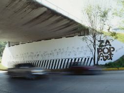 La obra “Precaución: Mujeres fuertes” se ubica en Avenida Ignacio L. Vallarta y Avenida México. CORTESÍA