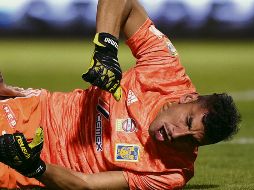 Nahuel Guzmán sufrió su lesión muscular en el último minuto del enfrentamiento del domingo ante el equipo de Juárez. IMAGO7