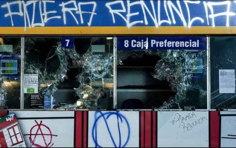 Numerosos negocios han sido destrozados en actos vandálicos en las últimas semanas. GETTY IMAGES