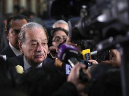 Carlos Slim resaltó que hay confianza para la inversión. EFE/S. Gutiérrez