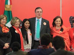 El secretario de Relaciones Exteriores inauguró el Encuentro por la Igualdad y la no Violencia sobre las Mujeres y Niñas. NTX / J. Lira
