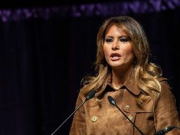 Melania Trump acudió a la Cumbre Juvenil sobre Conciencia de los Opioides, en Baltimore, como promotora de su campaña 