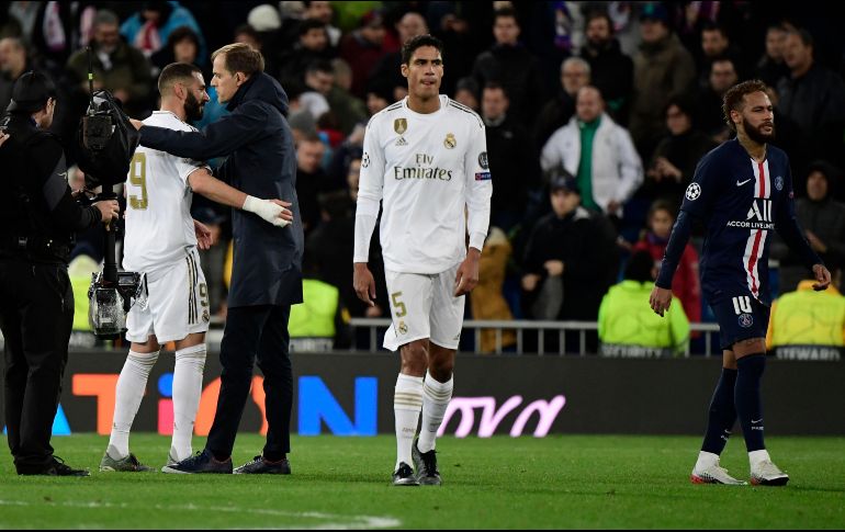 El PSG pudo recuperarse en el Santiago Bernabéu. AFP / J. Soriano