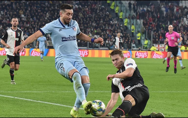 El mexicano Héctor Herrera jugó 60 minutos ante la Juventus. EFE / A. Di Marco