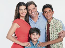 La actriz es pieza clave del melodrama “Soltero con hijas”. CORTESÍA