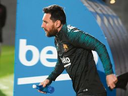 El capitán y goleador del conjunto catalán será el encargado de encabezar el ataque de los culés ante un complicado equipo alemán. AFP