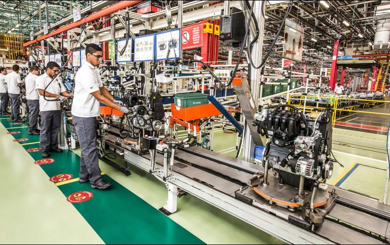 El valor de las importaciones de mercancías reportó un descenso anual de 6.4 por ciento. NTX/ARCHIVO