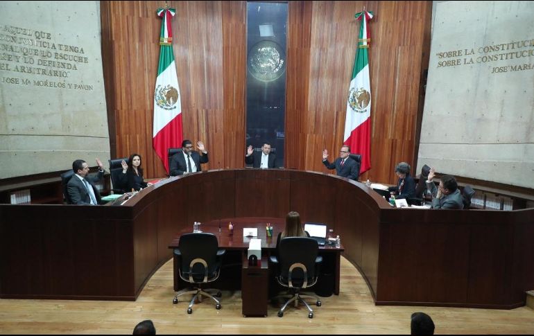 Magistrados determinan que el recurso interpuesto por el PRI y el PAN 