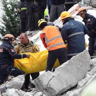 Elevan a 40 los muertos por terremoto en Albania